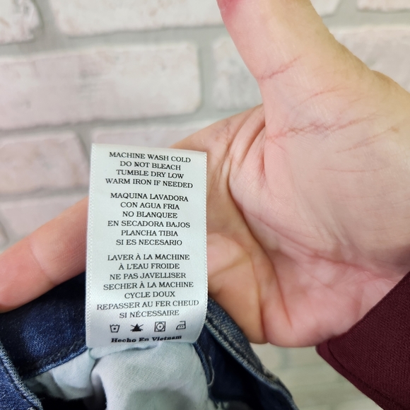 Kancan Womens Double Patched Distressed Holy Denim Jeans Size W 11 29 - Picture 14 of 15